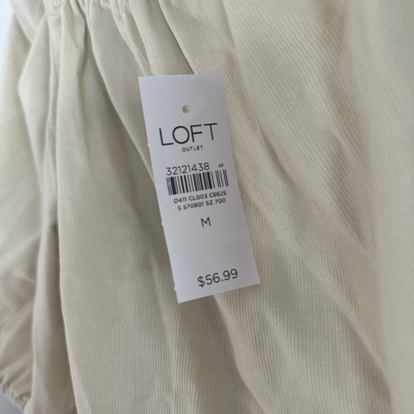 Loft corduroy top NWT - Picture 3 of 3